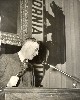Ohnimus at dais, convening session circa 1940s