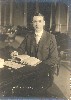 Ohnimus at a Member's desk in Assembly Chamber, 1925.