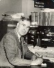 Ohnimus at Chamber desk, circa 1943-46.