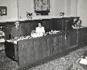 Ohnimus with Desk staff, late 1940 (1947-52)