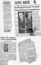 First newspaper clipping reads:  Select Jurors in Still Case