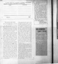 Newspaper Clipping and Petition Form