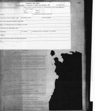 This page displays an application form for relief from the Red Cross and it also displays 3 partial Assembly Daily Journal.