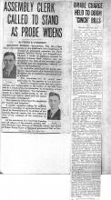 This page displays 2 newspaper clipping.