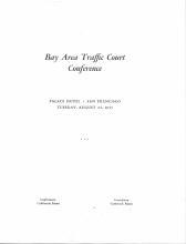 Bay Area Traffic Court Conference