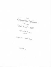 1943  California State Legislature  Honoring  The Pals’ Club